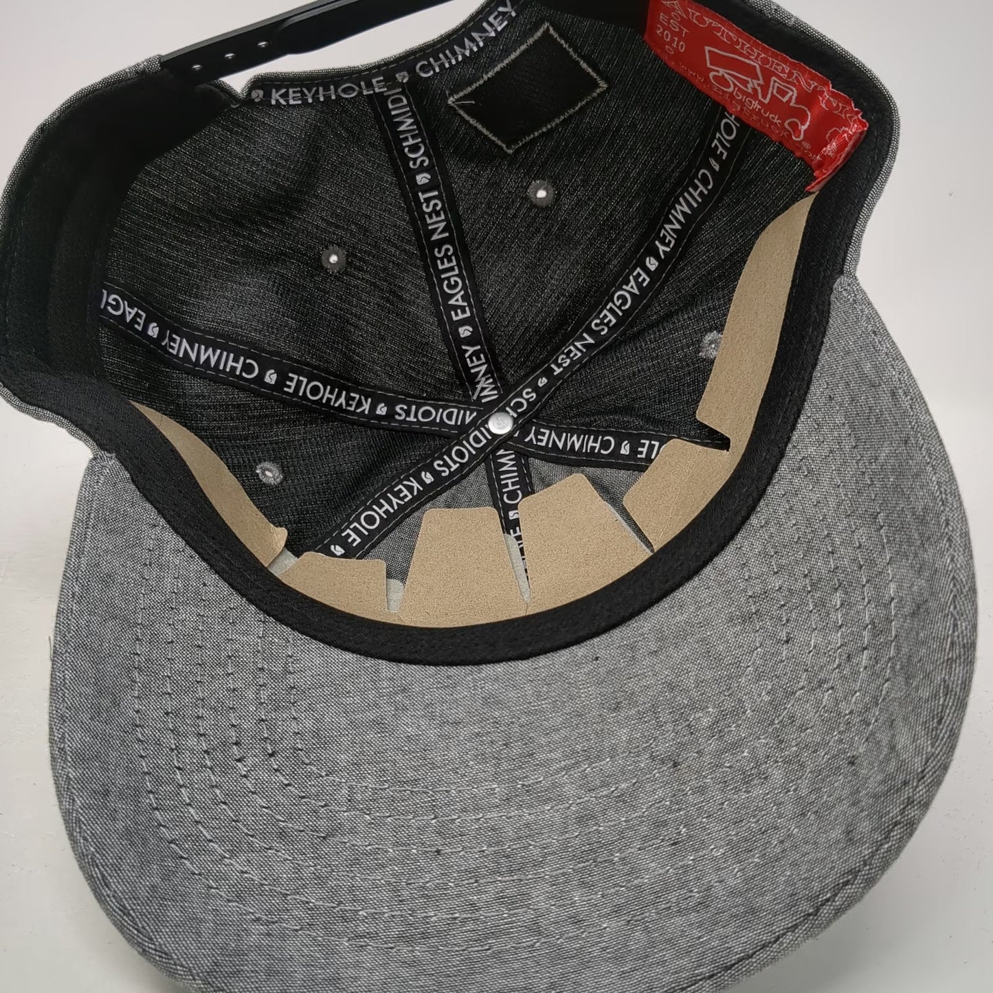 bigtruck Snapback Gray One Size Hat Squaw Valley Alpine Meadows Toyota Logo