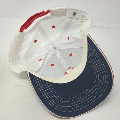 Kenworth Baseball Cap Blue White Red OSFM Mesh Strapback Embroidered Logo Hat