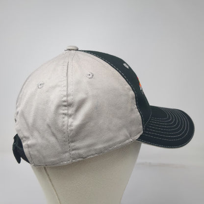 Outdoor Cap Baseball Cap Black Gray One Size Contrast Stitching Strapback Hat