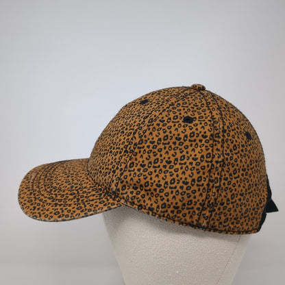 Animal Print Slideback Hat Multicolor One Size Adjustable Blank 6 Panel