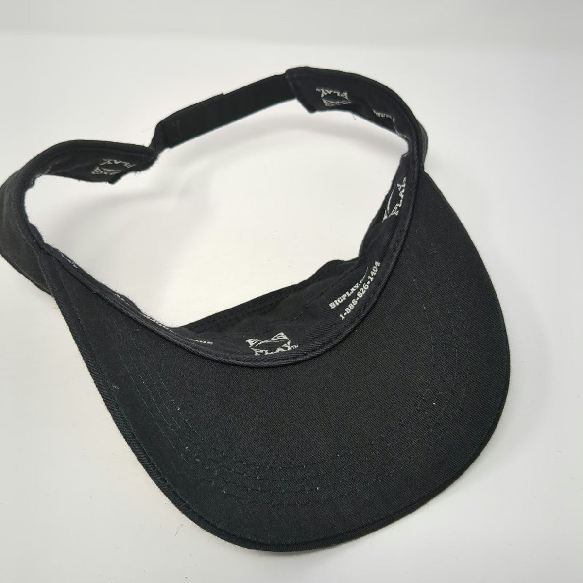 Big Play NCAA Oregon State Beavers Wrestling Visor Hat Black One Size Mascot