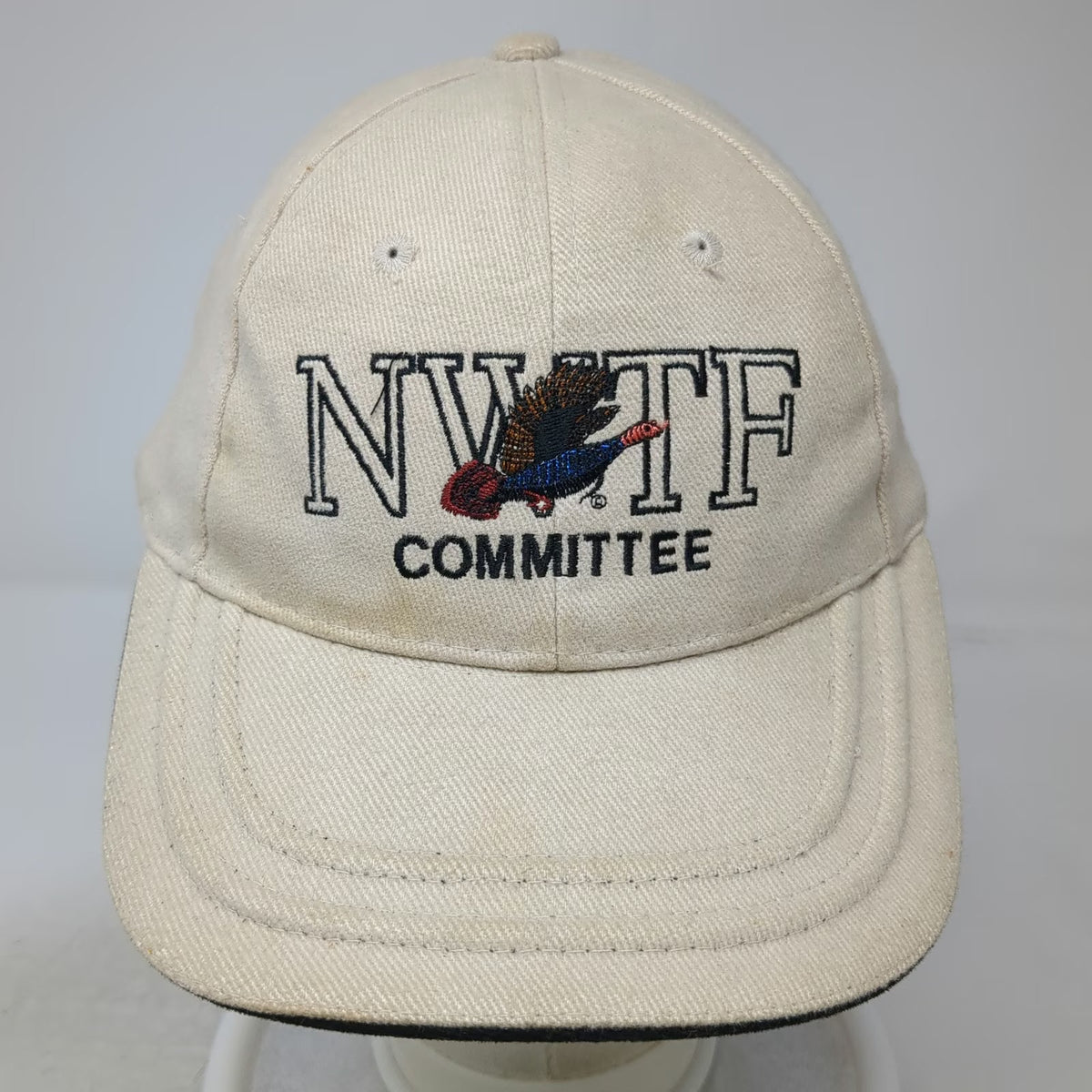 Empire Baseball Cap Beige One Size NWTF Committee Turkey Conservation Hat