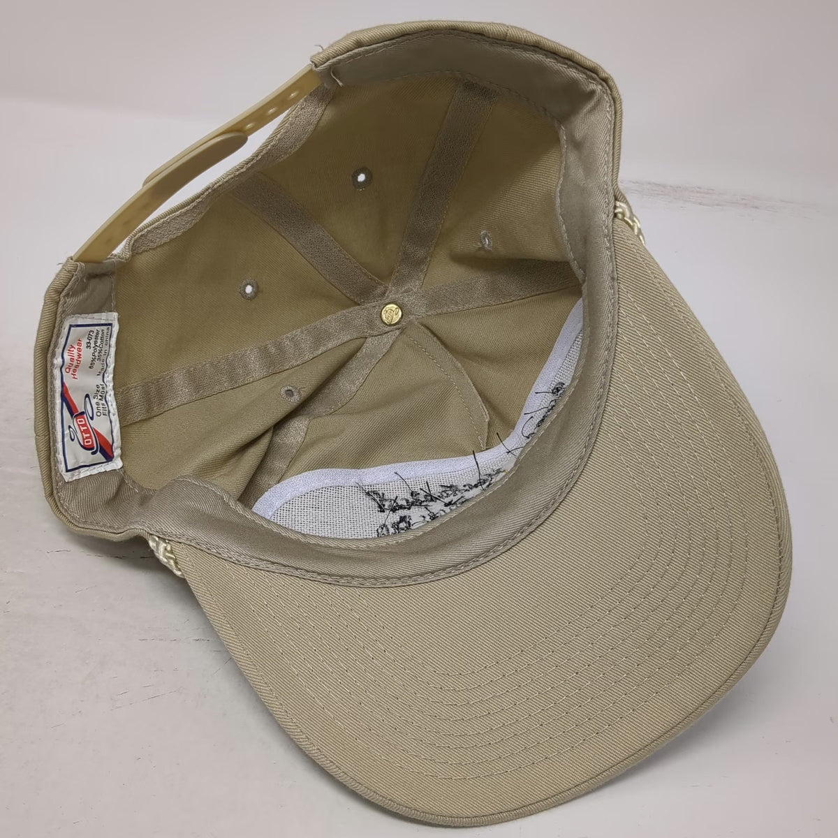 Otto 5 Panel Beige Hat One Size Snapback Rope Barclay Mechanical Paul ID Welder