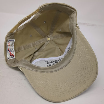 Otto 5 Panel Beige Hat One Size Snapback Rope Barclay Mechanical Paul ID Welder
