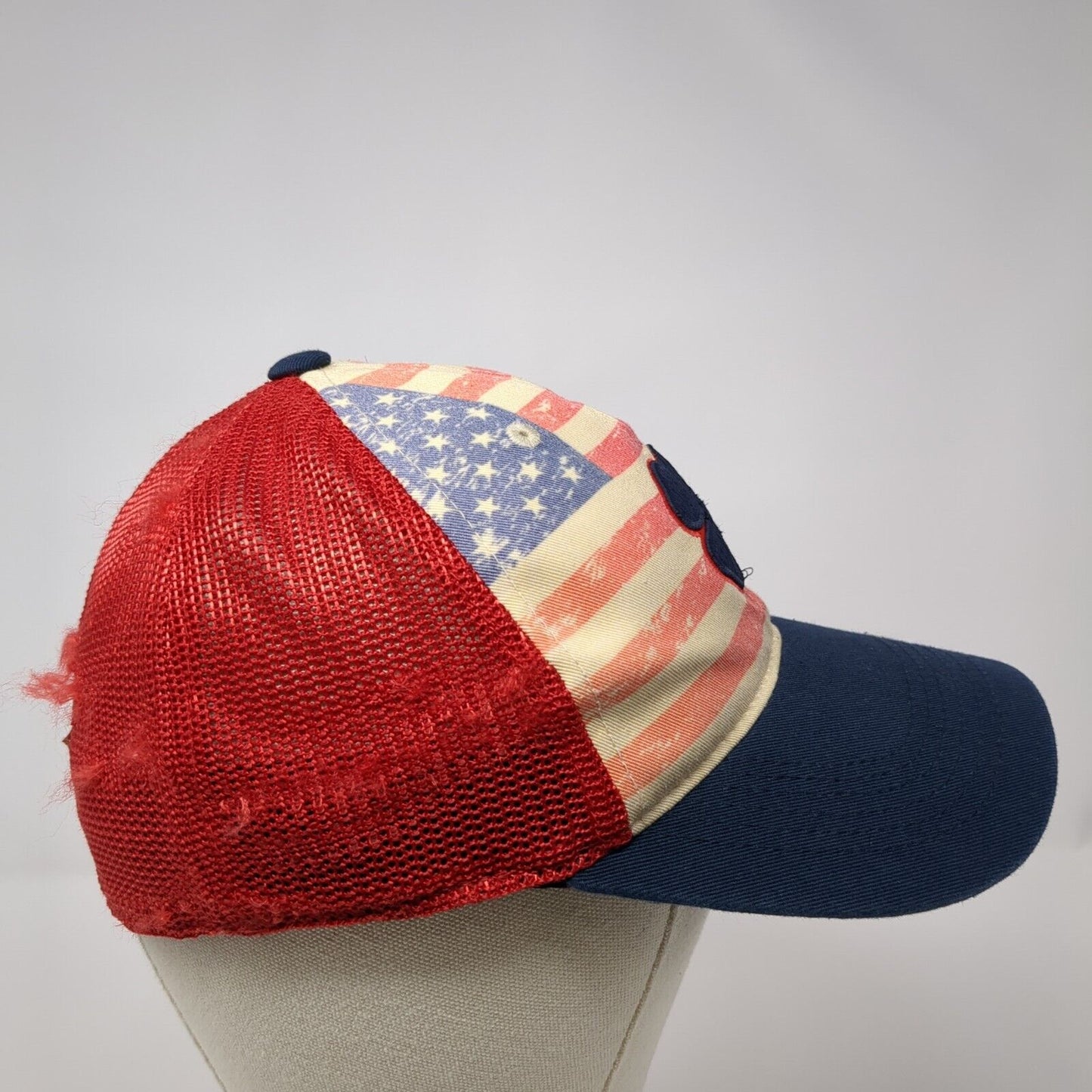 Black Clover Live Lucky Fitted Mesh Back Trucker Hat Multi One Size