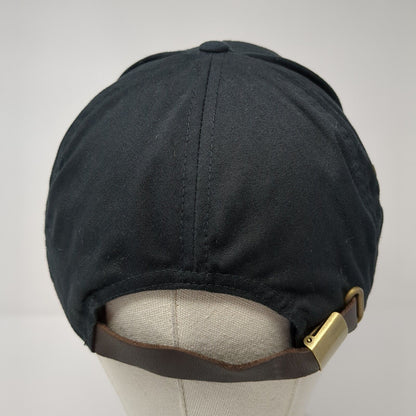 Discover Church Slideback Hat Black OS Adjustable Leather Patch Richardson