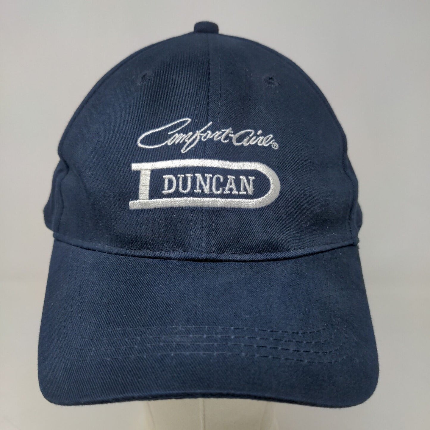 Duncan Comfort Aire Men's Snapback Hat Blue Adjustable Embroidered Logo