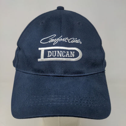 Duncan Comfort Aire Men's Snapback Hat Blue Adjustable Embroidered Logo
