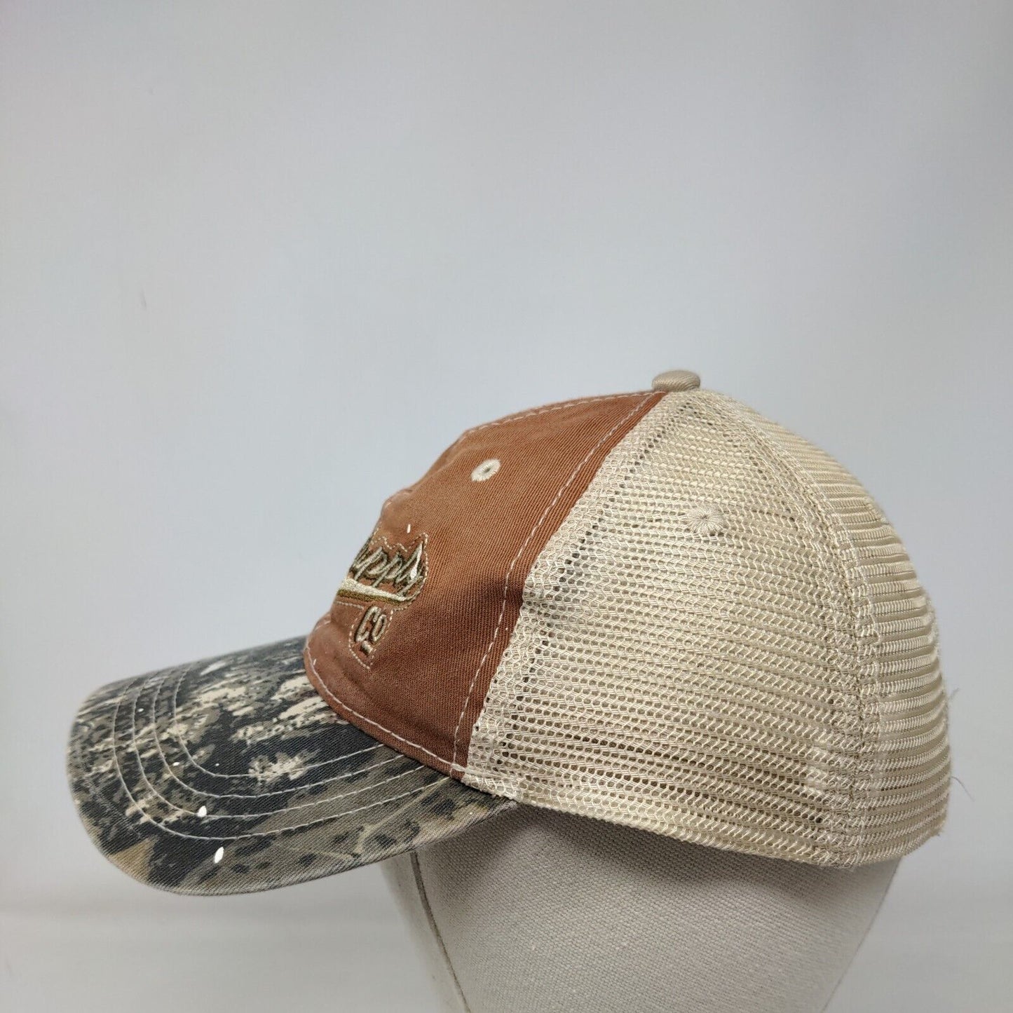 Tractor Supply Co. 1938 Strapback Trucker Hat Multicolor One Size Mesh Back