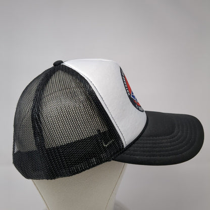 Hotsand USA Santa Cruz Beach Volleyball Snapback Trucker Hat Black OS Mesh Rope