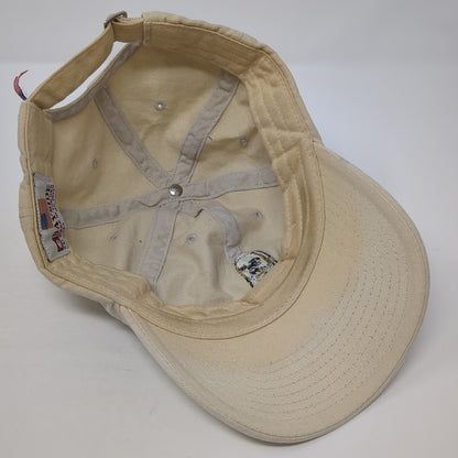 James Harden Slideback Hat Beige One Size Adjustable Embroidered Bayside
