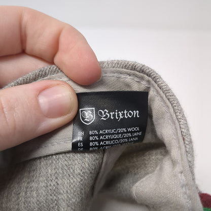 Brixton Mfg Co Patch Snapback Hat Multi One Size Adjustable Colorblock