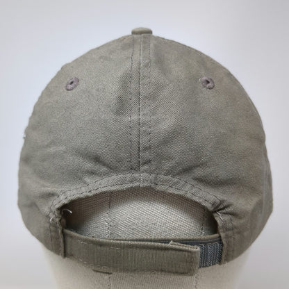 Baseball Cap Brown Black Red White OSFM Dive First Scuba Diver Adjustable Hat