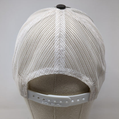 D&B Supply Snapback Trucker Hat Black OSFA Adjustable Mesh Back Richardson