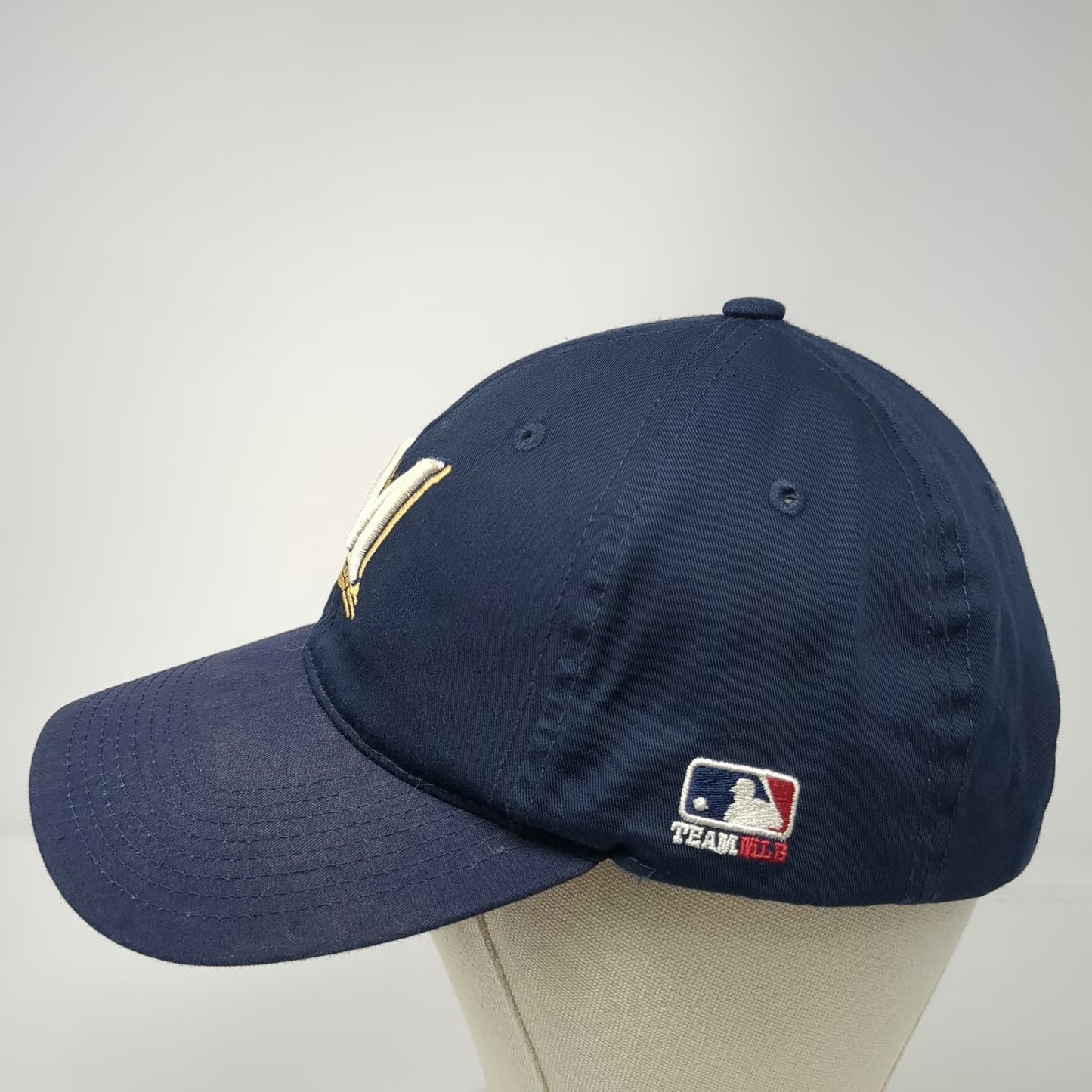 Milwaukee Brewers MLB Outdoor Baseball Cap Blue One Size OSFM Logo Strapback Hat