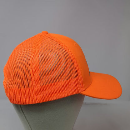 OTTO Trucker Hat Orange One Size Southern Yell Hog Wild Boar Mesh Snapback