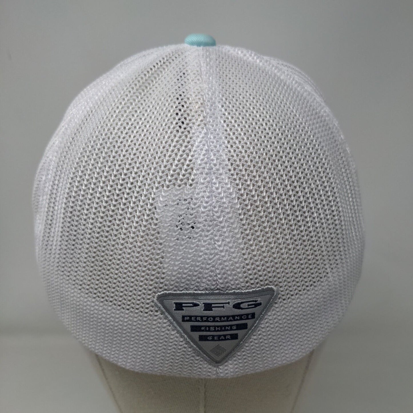 Great Seal of The State of Florida Fitted Mesh Back Trucker Hat Blue L/XL
