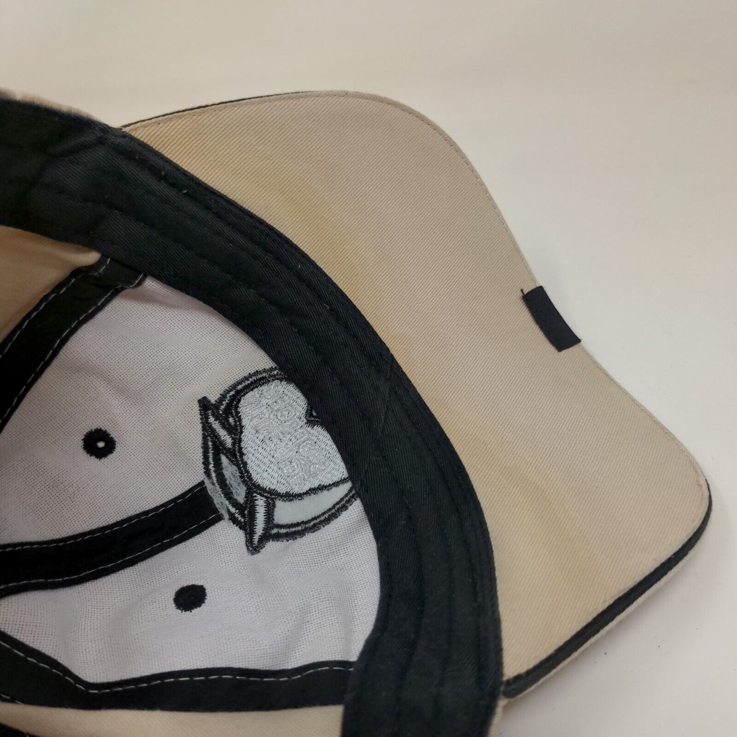 Mule-Hide Products Est. 1906 Strapback Hat Tan One Size Embroidered Logo