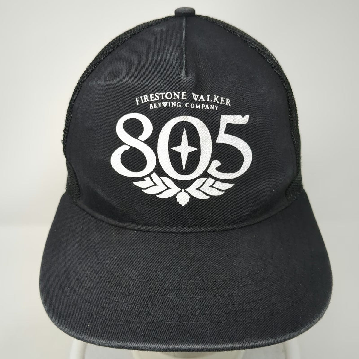 Boelter Trucker Hat Black One Size Firestone Walker 805 Beer Mesh Snapback Cap