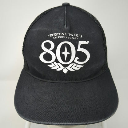 Boelter Trucker Hat Black One Size Firestone Walker 805 Beer Mesh Snapback Cap