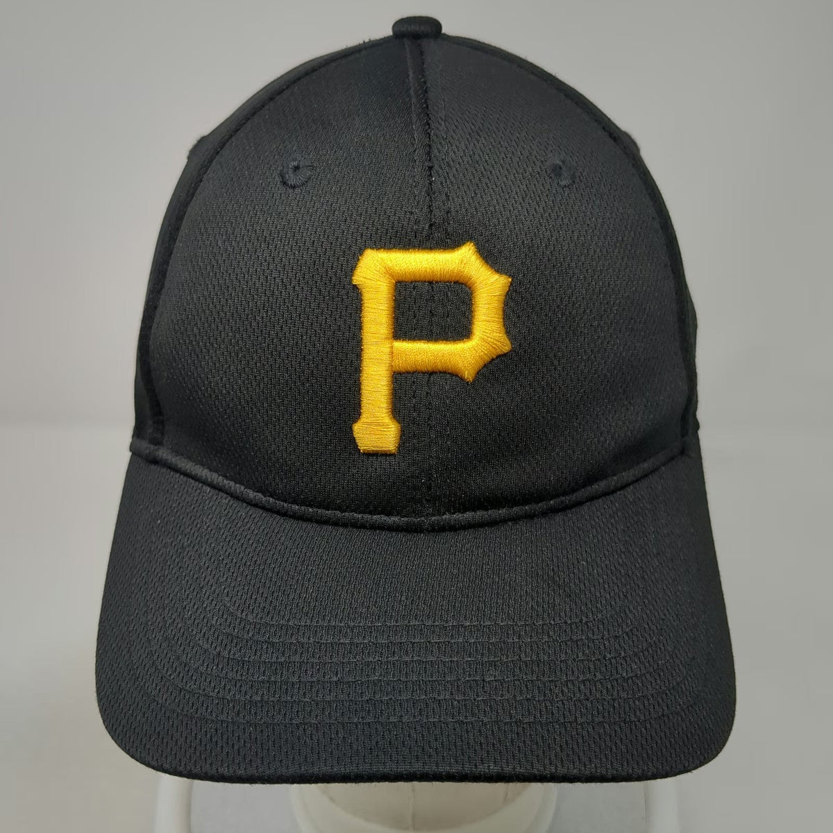 Pittsburgh Pirates MLB OC Sports Baseball Cap Black Yellow One Size OSFM Mesh