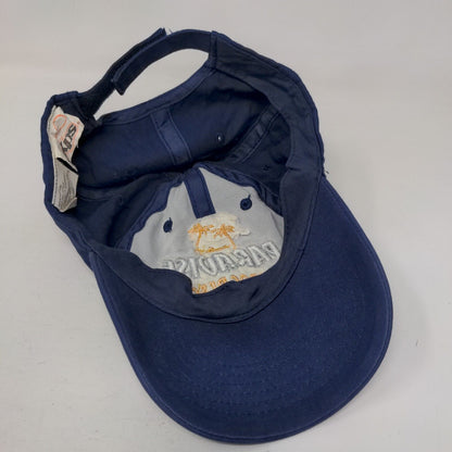 Paradise Progreso Strapback Hat Blue One Size Embroidered Adjustable