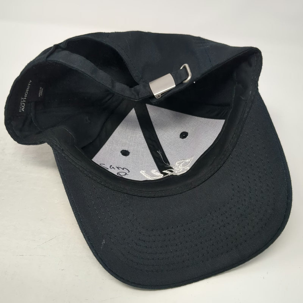Port Authority Baseball Cap Black One Size Big Y World Class Market Logo Hat