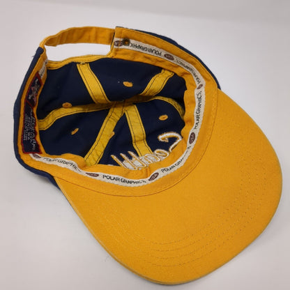 Seattle Slideback Hat Blue One Size Adjustable Embroidered Polar