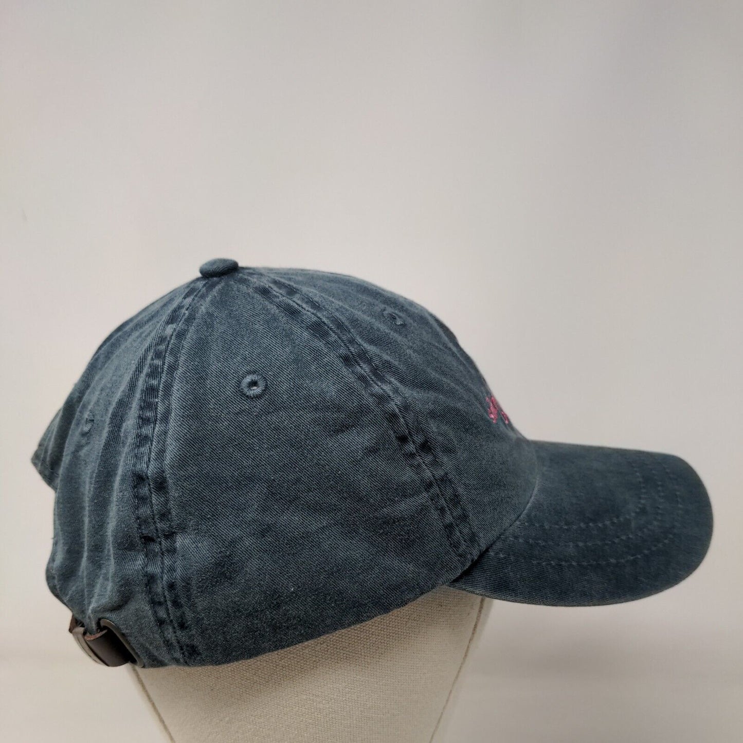 Simply Southern Slideback Hat Blue One Size Adjustable Embroidered Adams