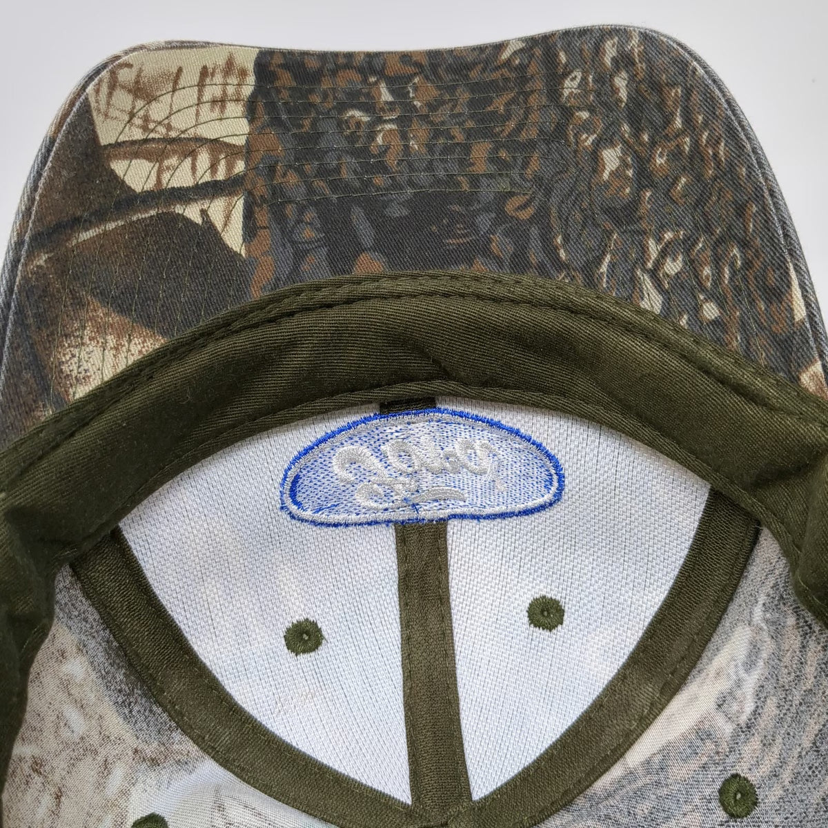 Nissin Baseball Cap Green One Size Camo Ford Lithia Ford Dealer Logo Truck Hat