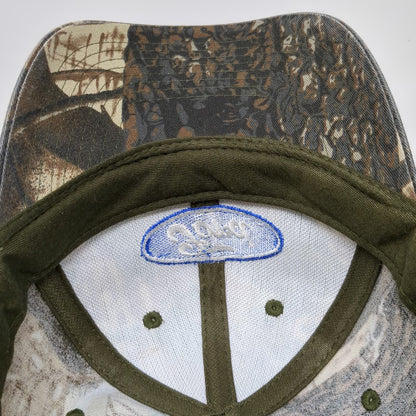 Nissin Baseball Cap Green One Size Camo Ford Lithia Ford Dealer Logo Truck Hat