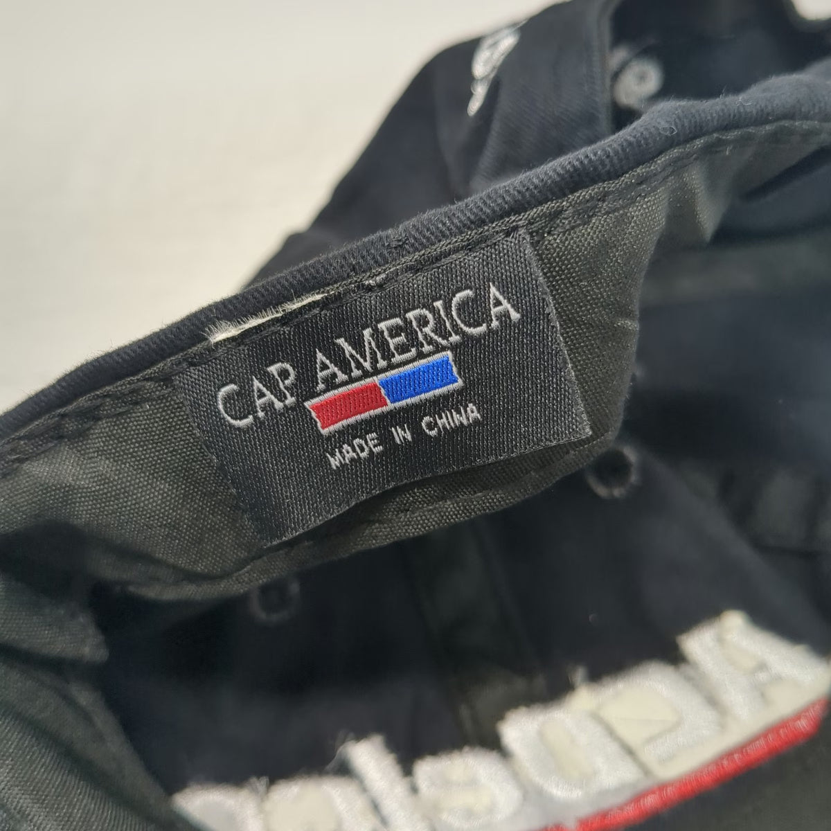 Cap America ACDelco Baseball Cap Black One Size Strapback Embroidered Hat