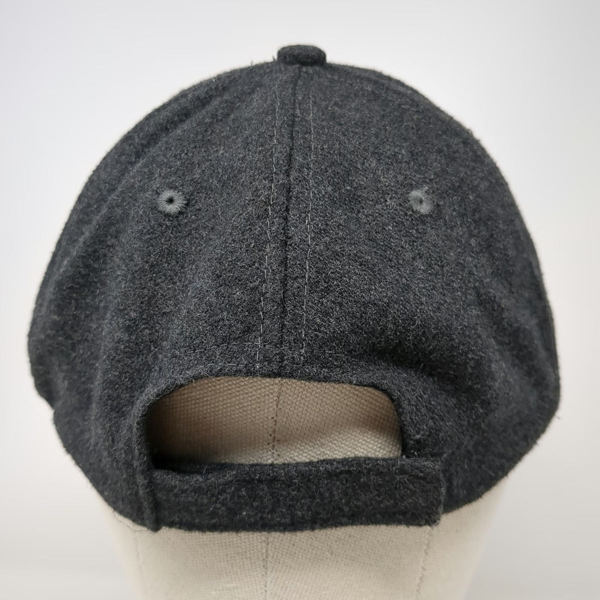 Forever 21 Baseball Cap Gray One Size Strapback Textured Plain Solid Blank Hat