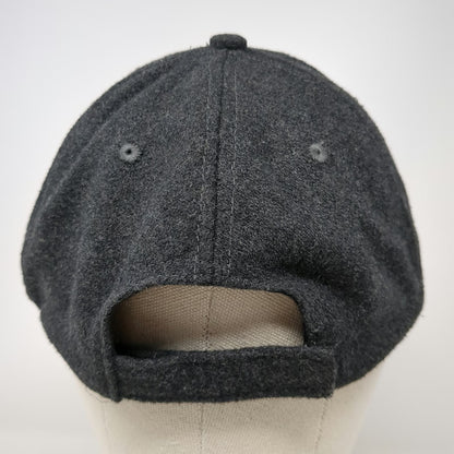 Forever 21 Baseball Cap Gray One Size Strapback Textured Plain Solid Blank Hat