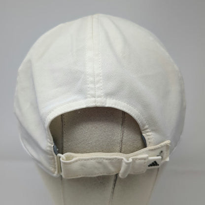 Adidas Baseball Cap White One Size Adizero Mesh Performance Slideback Hat