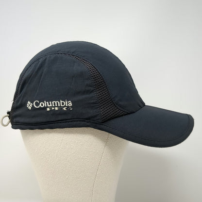 Columbia Baseball Cap Black One Size PFG Performance Fishing Gear Mesh Nylon Hat