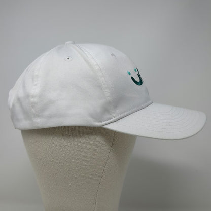 UKG Ultimate Kronos Group White Baseball Cap One Size Strapback Hat Logo Sewn