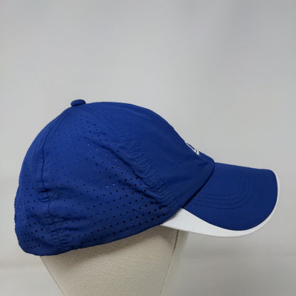 Underlined B Strapback Hat Blue One Size Embroidered Nike Golf 6 Panel