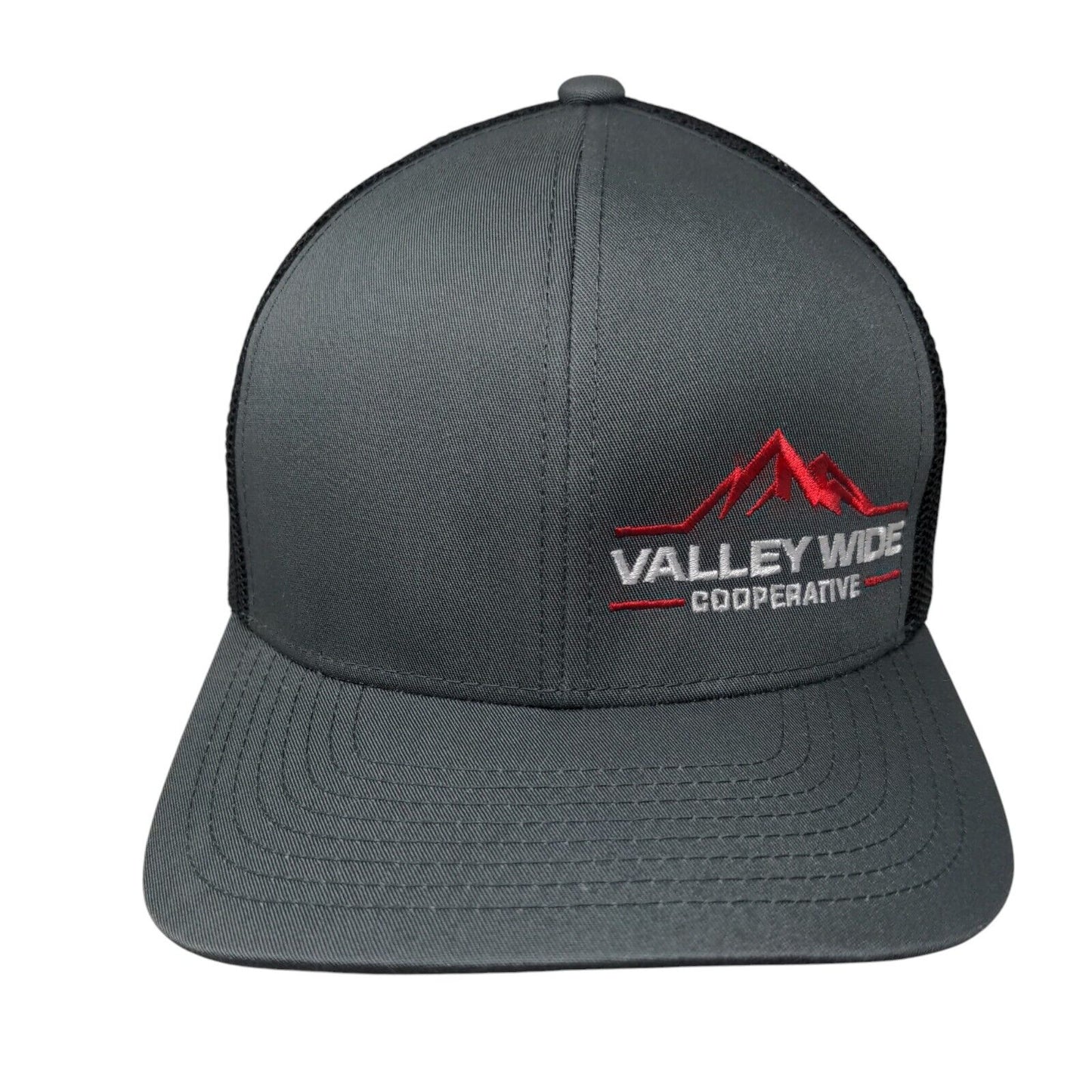 Valley Wide Cooperative Snapback Trucker Hat Gray One Size Pacific Headwear