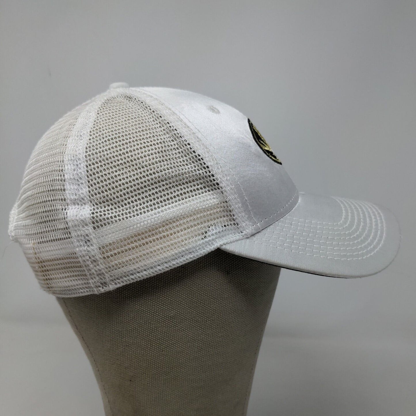 New Era Women's Snapback Mesh Back Hat White Embroidered Tigers Logo