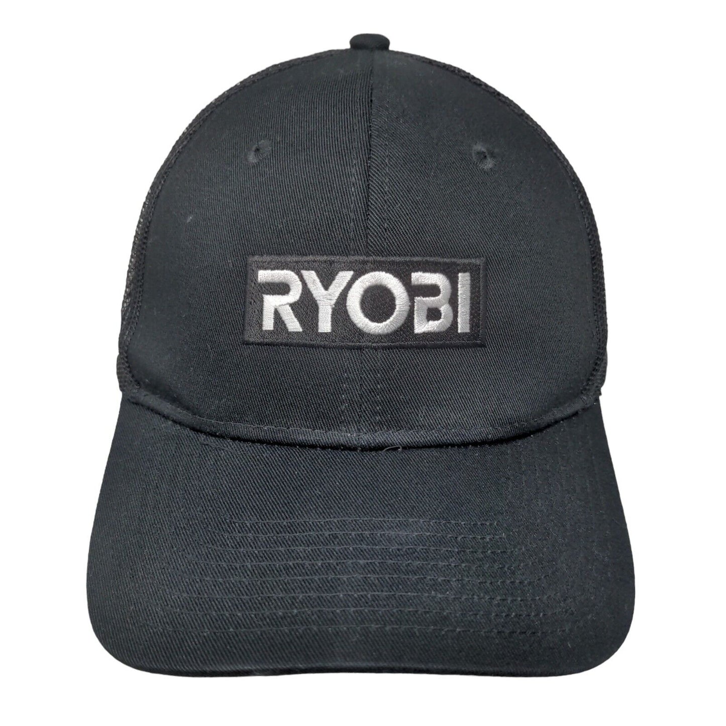 Ryobi Snapback Mesh Back Trucker Hat Black One Size Port Authority
