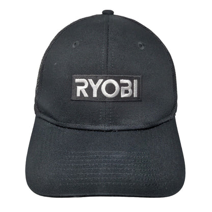 Ryobi Snapback Mesh Back Trucker Hat Black One Size Port Authority