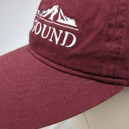 Champion University of Puget Sound Hat Red One Size Baseball Cap Slideback