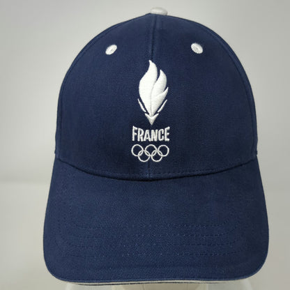 Decathlon France Olympic Rings 2024 Blue Baseball Cap One Size Slideback Hat