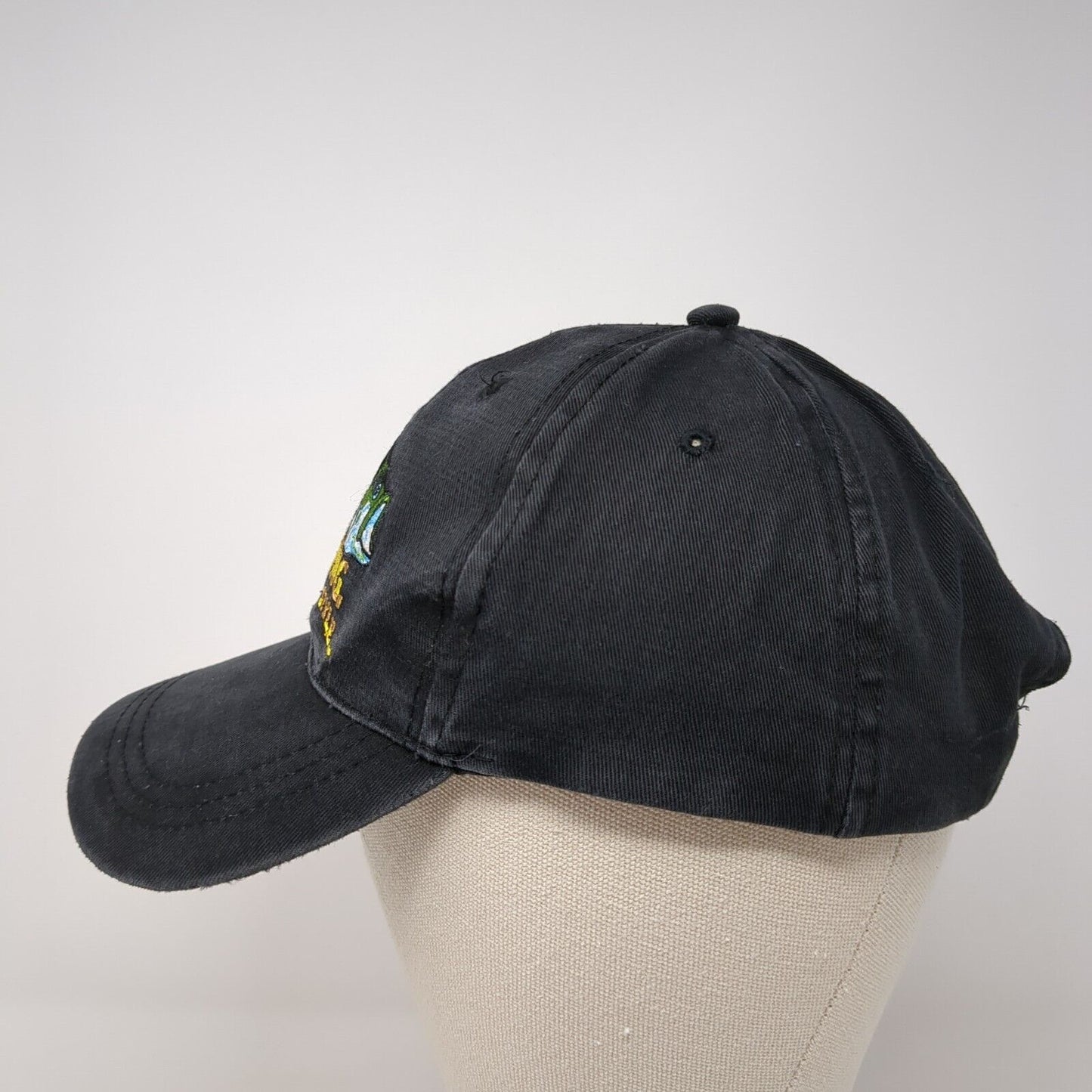 Fishing It's A Life Style Strapback Hat Black One Size Adjustable Ugly Stik