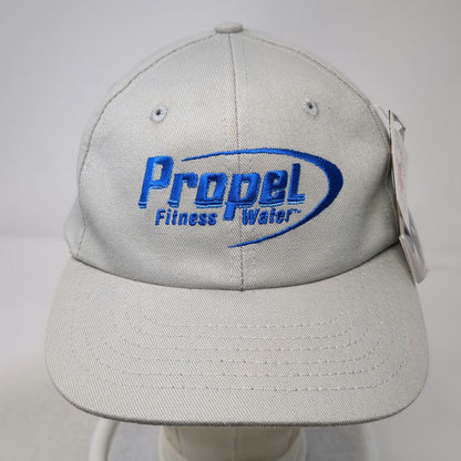 Cap America Baseball Cap Gray Propel Fitness Water Made in USA Blue Hat W/Tags
