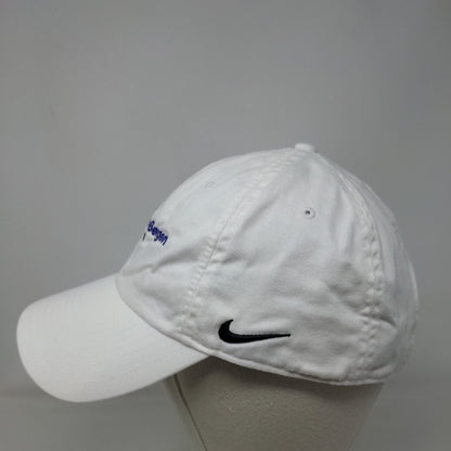 AmerisourceBergen Slideback Hat White OSFM MWI Animal Health Nike Heritage86
