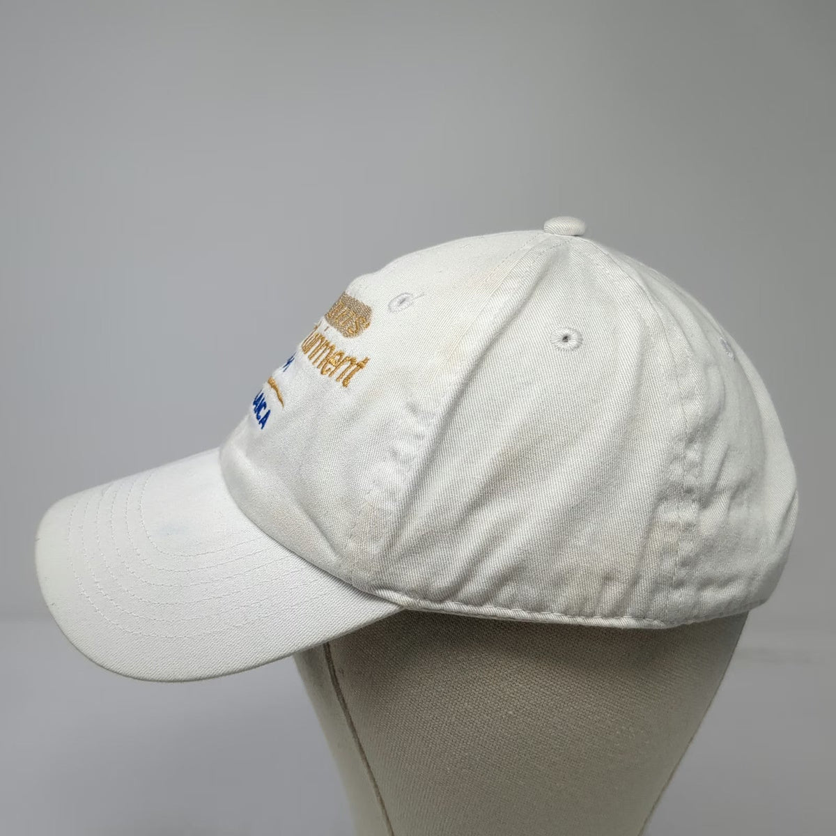 White One Size Baseball Cap Secrets Entertainment Team Jamaica Strapback Hat