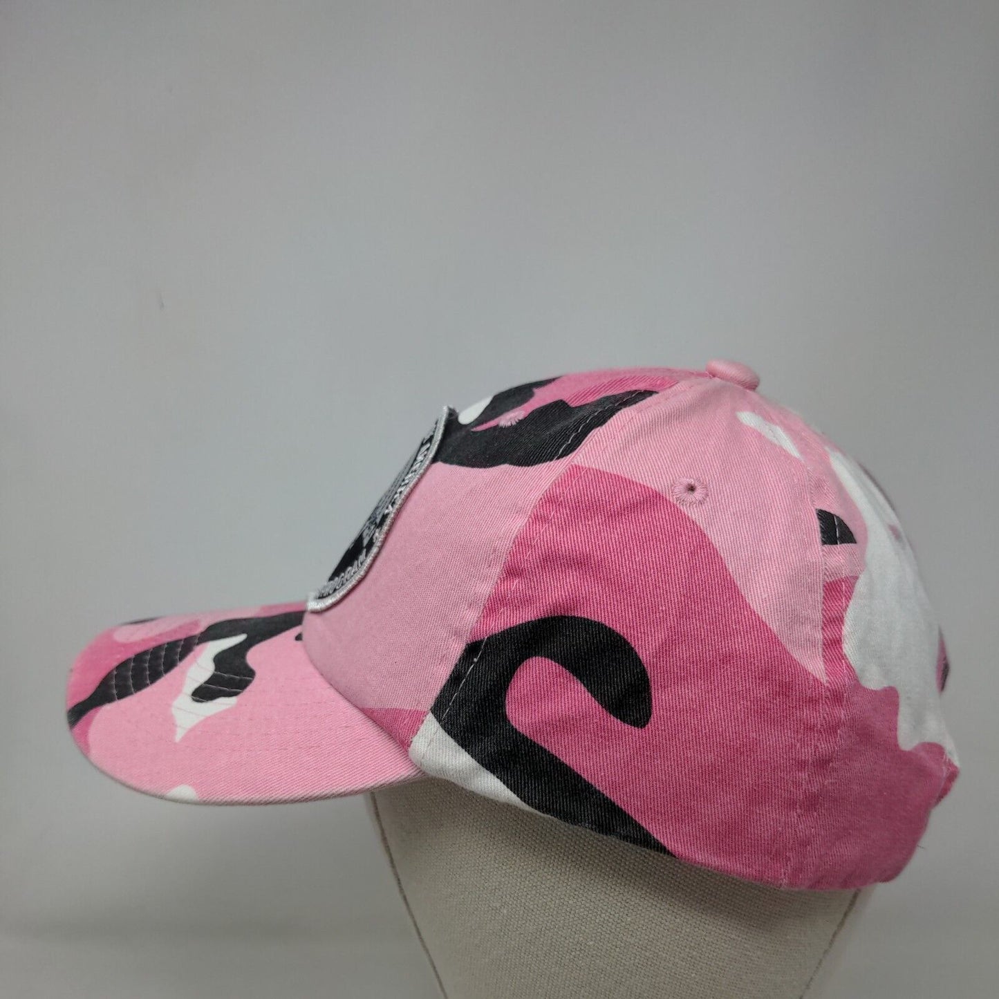 Boy Scouts Of America Patch Slideback Hat Pink Camo OSFA Adjustable