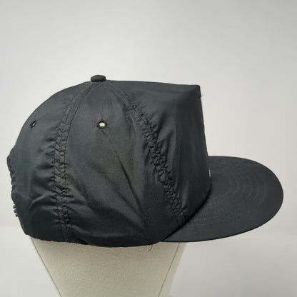 Ownco 5 Panel Black Hat One Size SMR Network Phone Graphic Snapback Made in USA